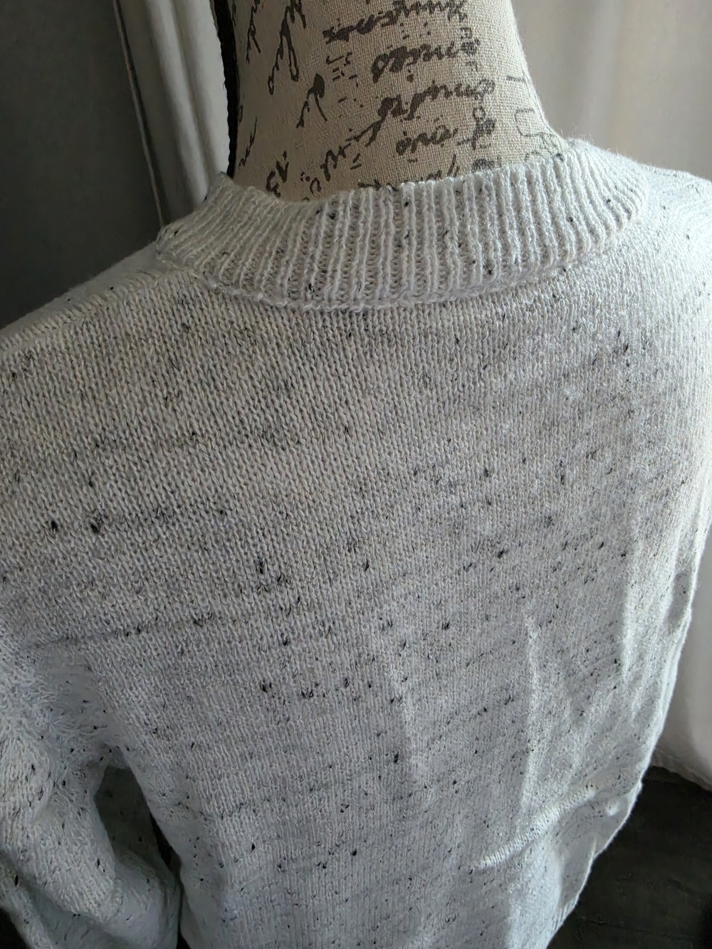 Cozy Knit Button-Front Cardigan Sweater - White - Picture 6 of 6